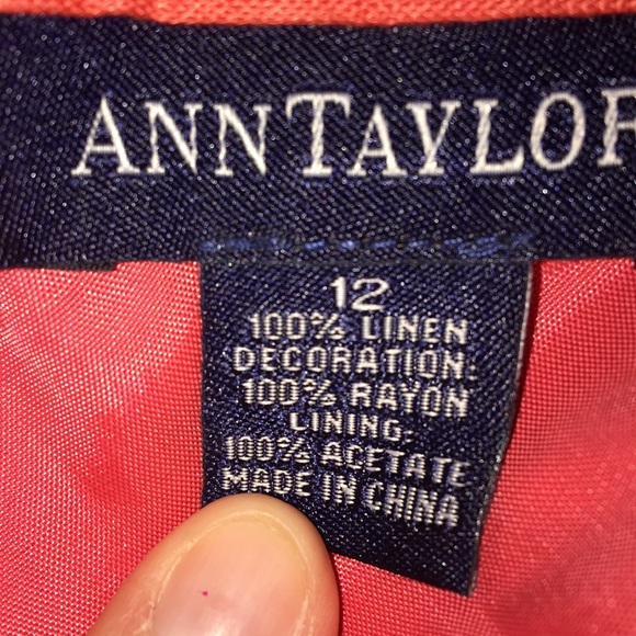 Ann Taylor linen skirt - Picture 5 of 9